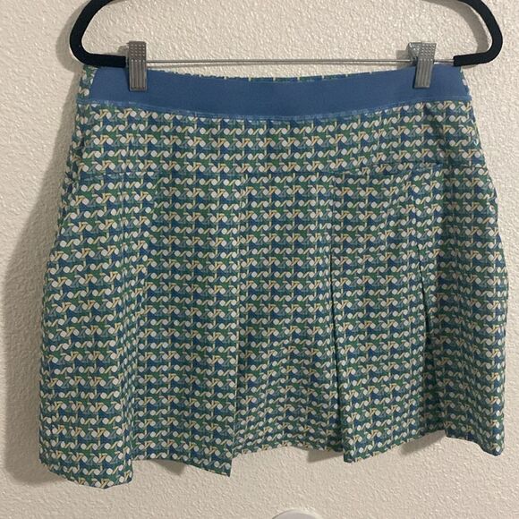 NWT-RLX RALPH LAUREN-WOMEN'S PRINTED PLEATED AIM SKORT 17"- Size Large - Picture 9 of 15